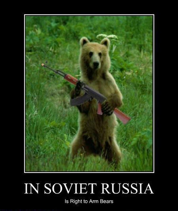 In Soviet Russia..