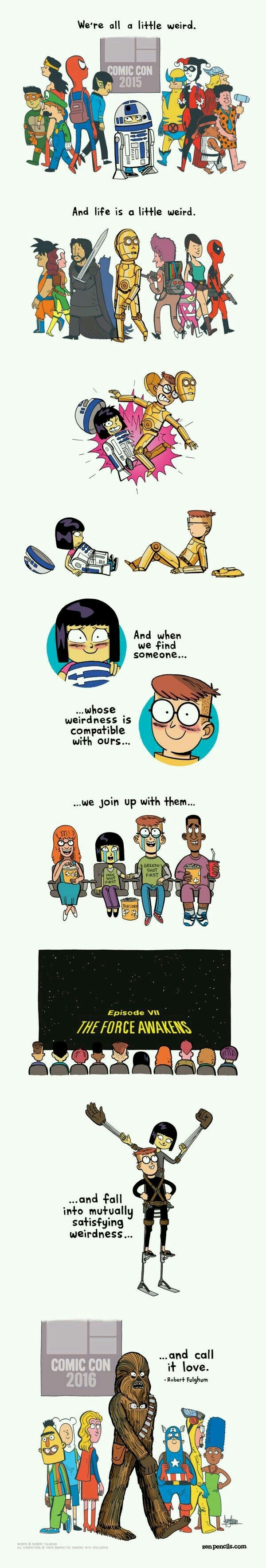 Love is weird