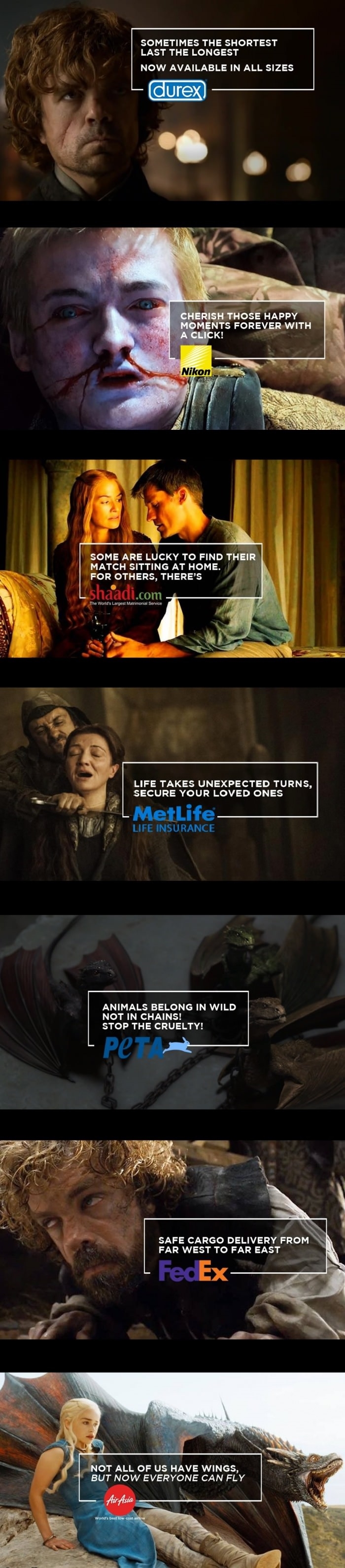 If GoT tied up with brands