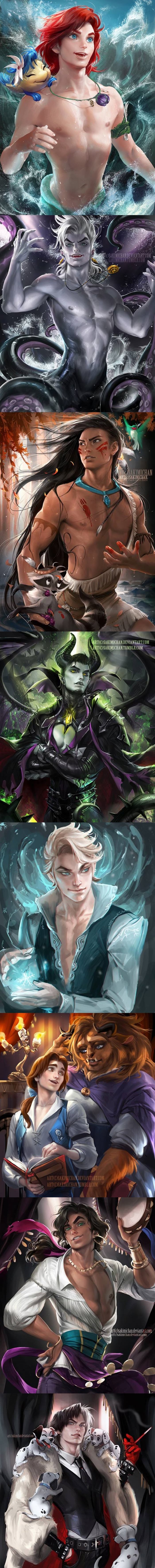 Disney's princes & villains