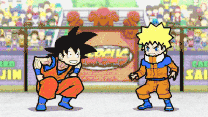 Goku vs Naruto be like