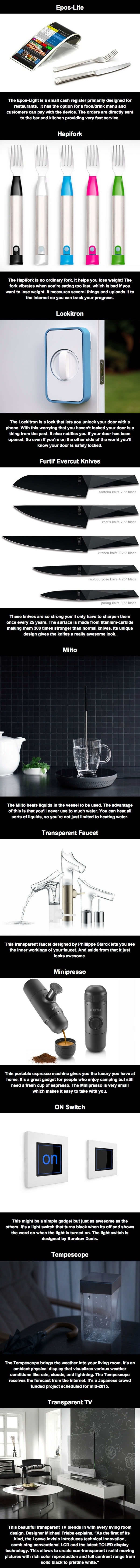 Futuristic gadgets