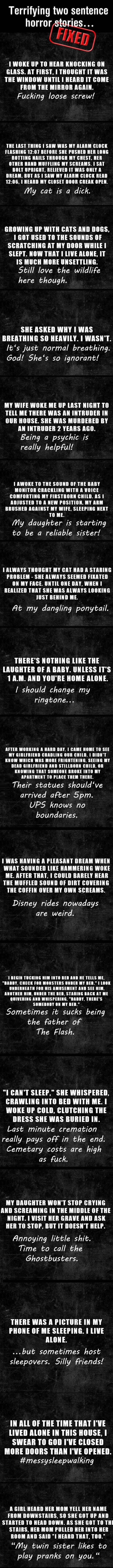 Short terror stories [Fixed]