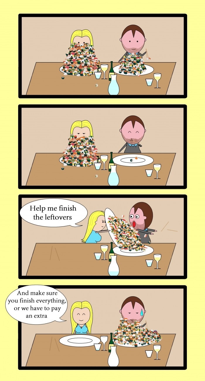 All you can eat leftovers