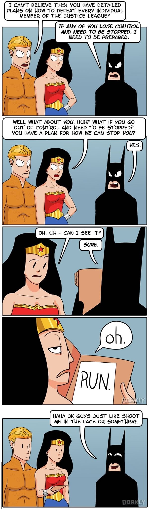 How to stop Batman