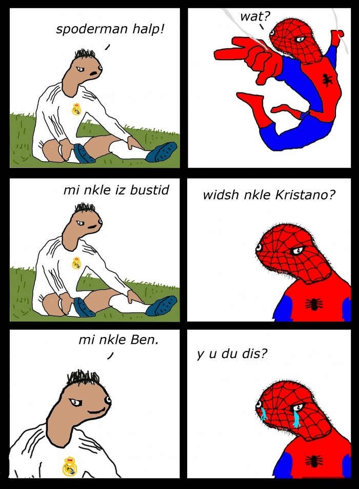 Spoderman in Spein