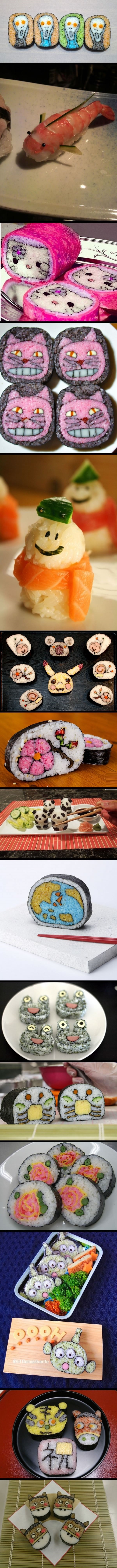 Sushi art