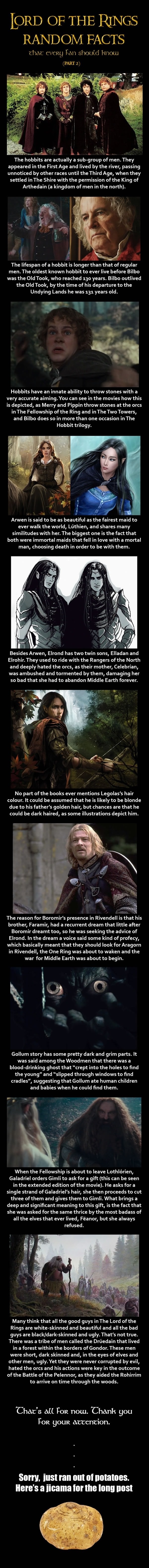 LOTR Facts part 2