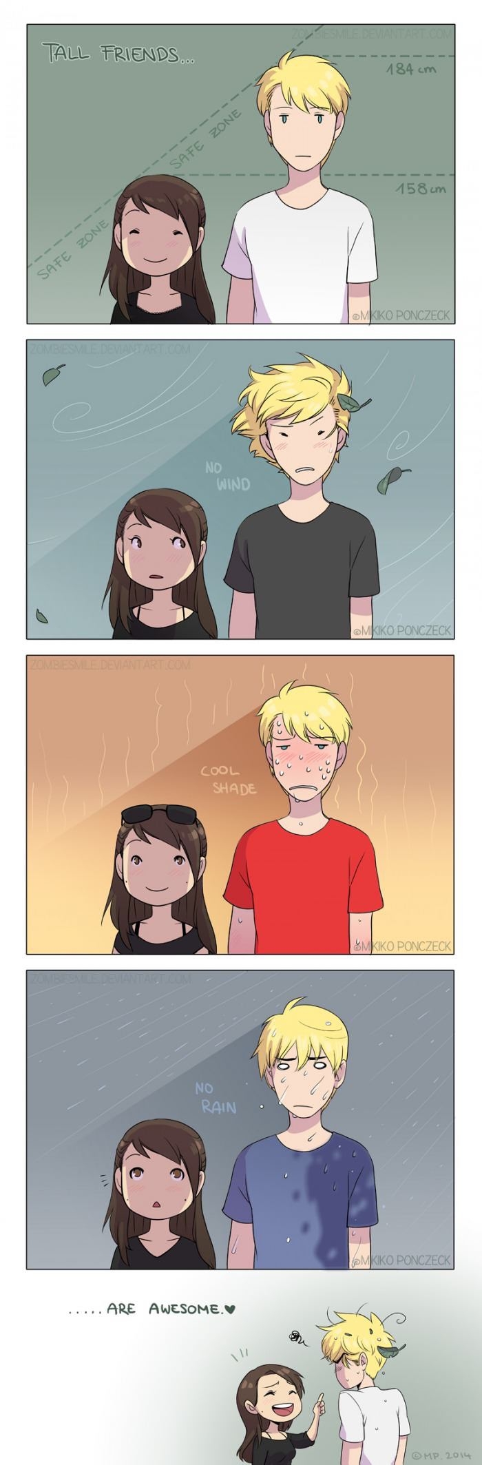 Tall friends