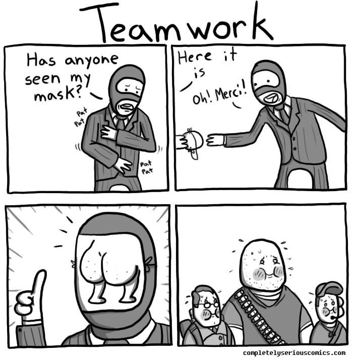 Teamwork!