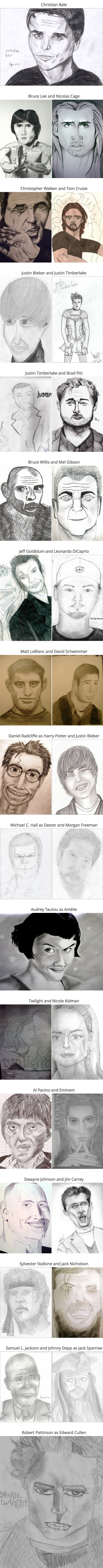 Terrible celebrity fan art