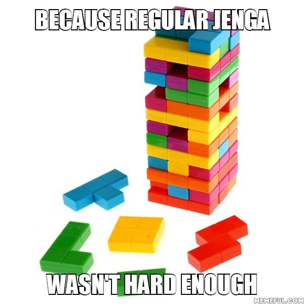Tetris Jenga