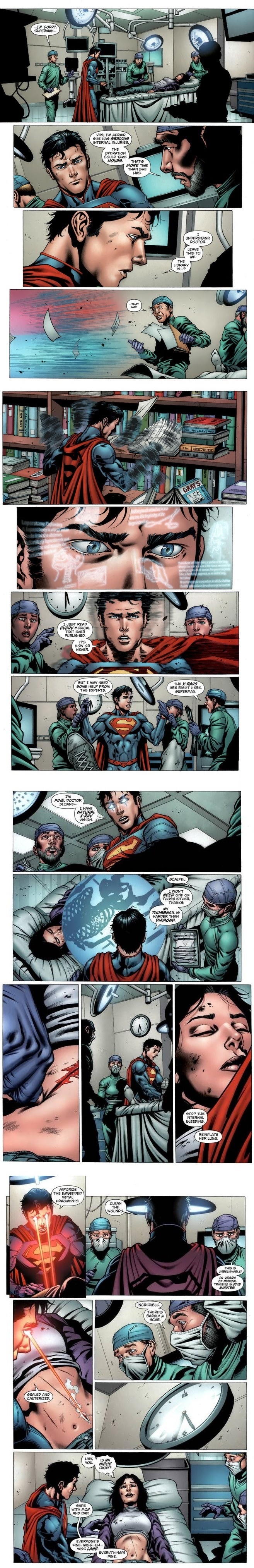 Superman is a surgeon