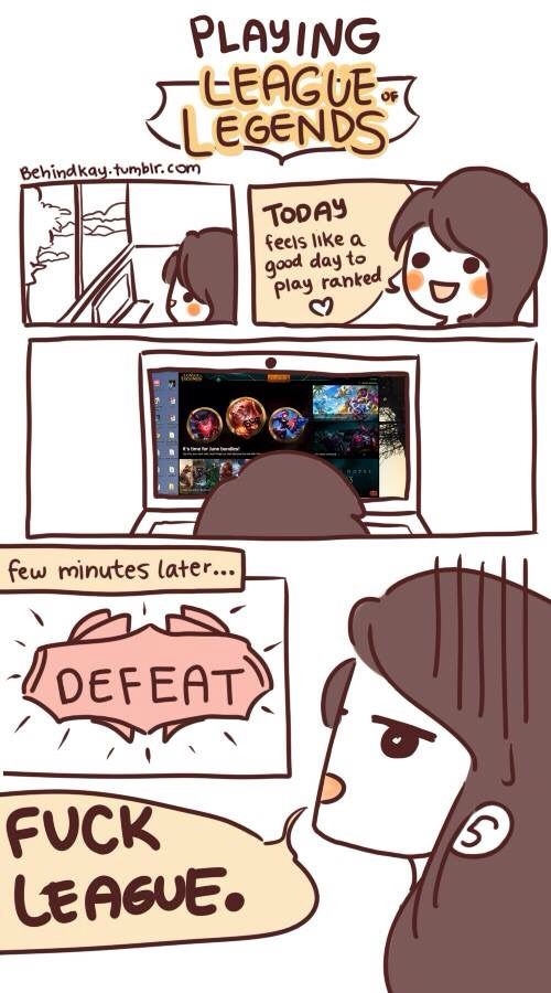 Playing League of Legends