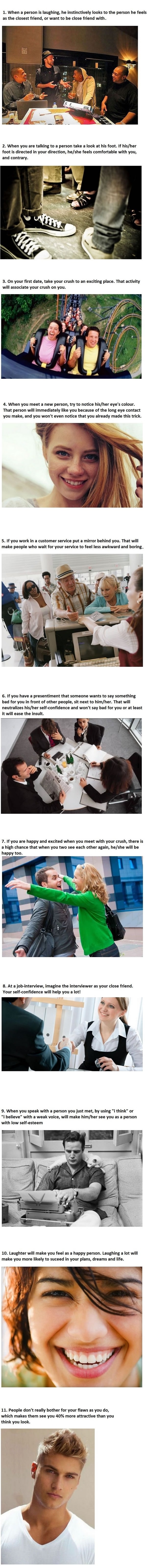 Psychological tricks