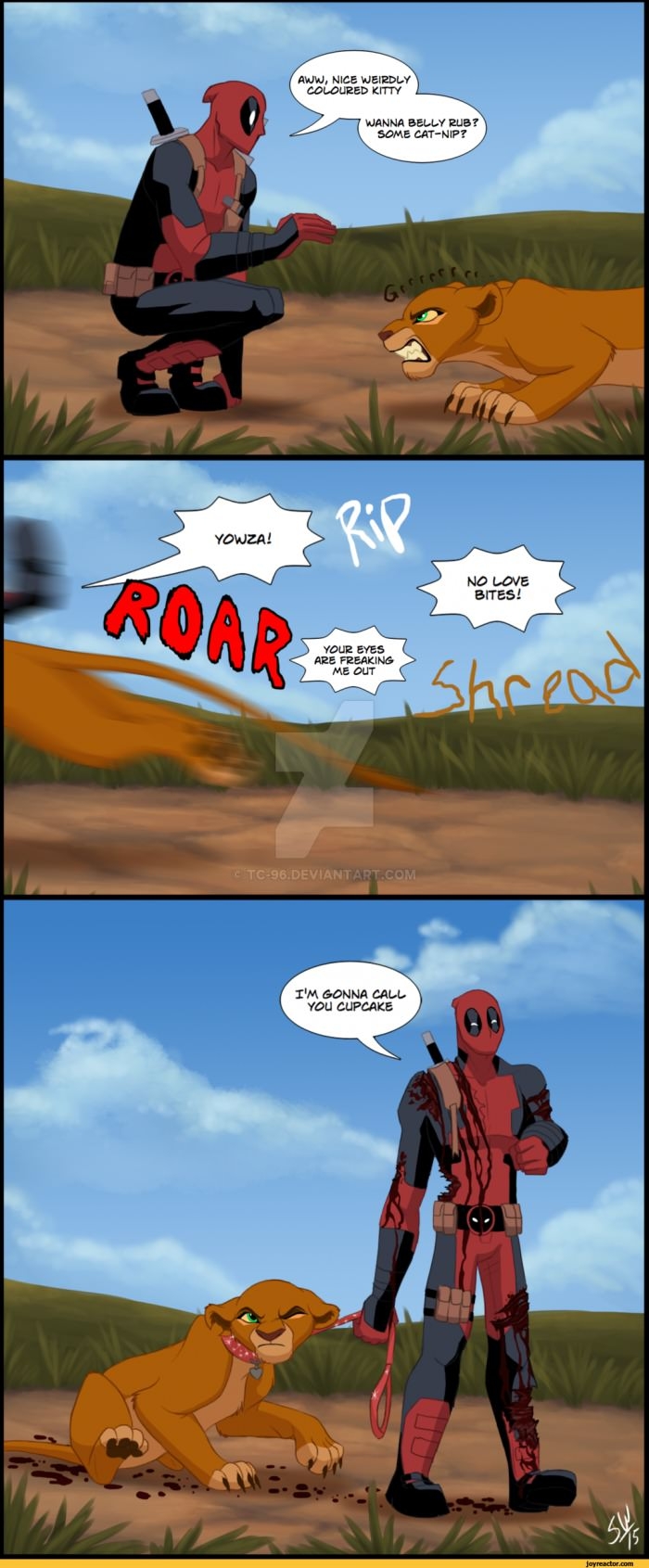 Deadpool and his pet