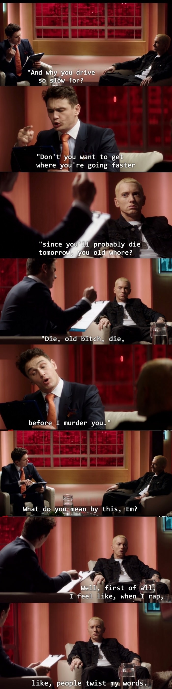 Eminem taken out of context