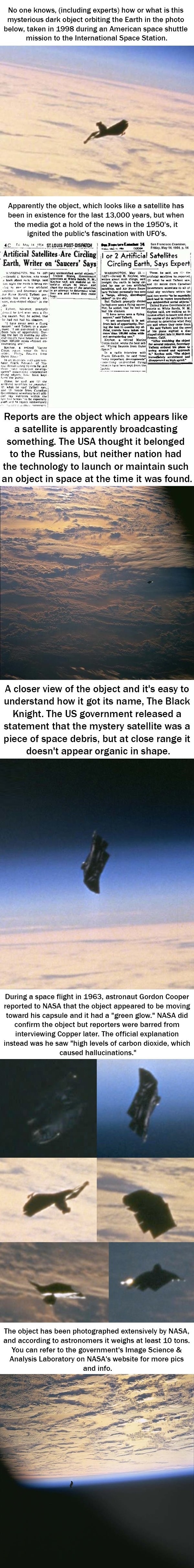 Black Knight alien satellite