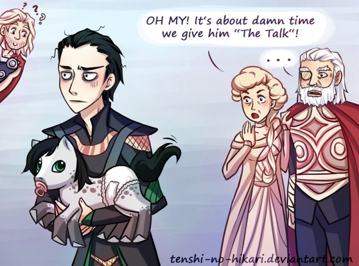 The birth of Sleipnir!