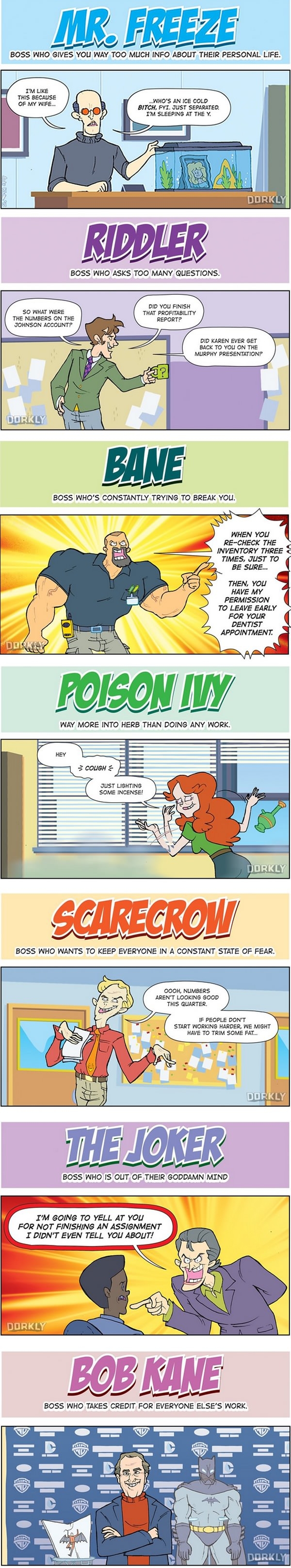 Villains you'll work for