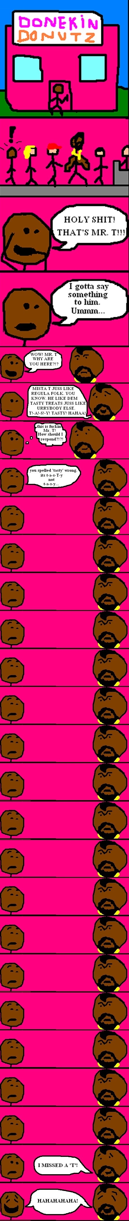 The day I met Mr. T