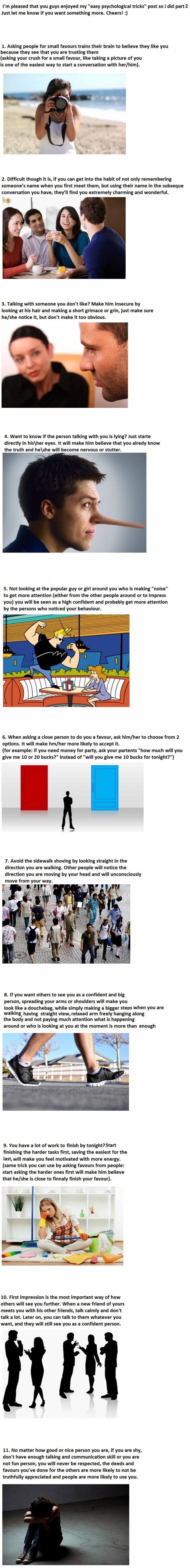 Psychological tricks part 2