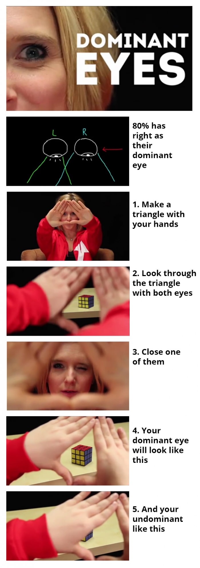 Find your dominant eye