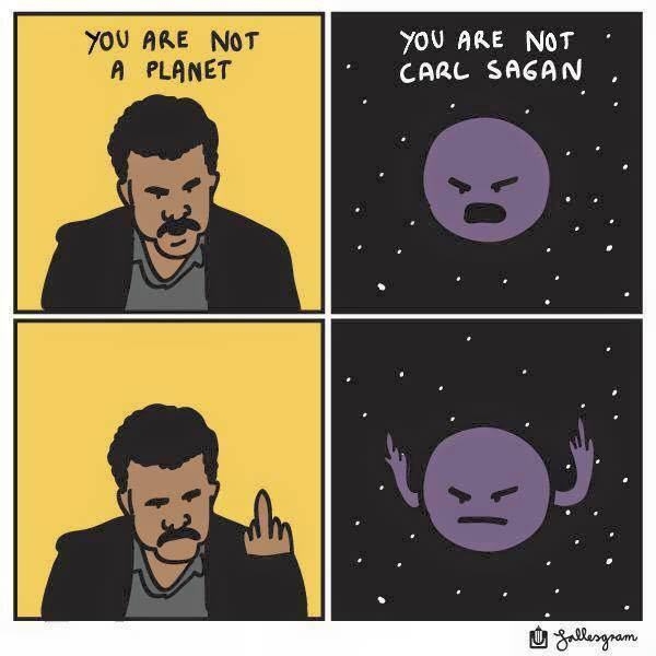 Neil Degrasse vs Pluto