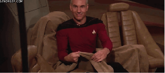 Picard, you silly thing you