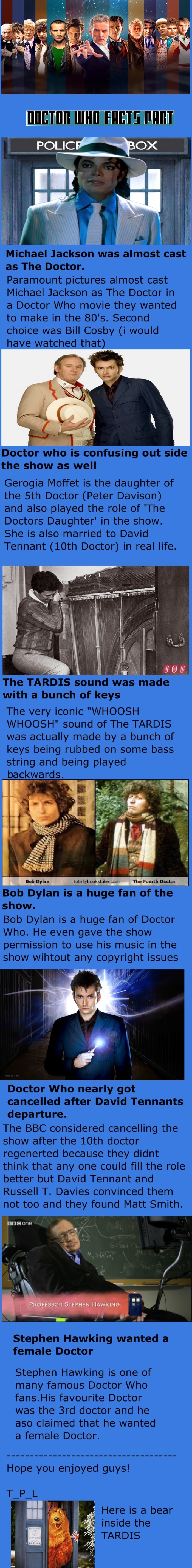 Doctor Who facts pt.2