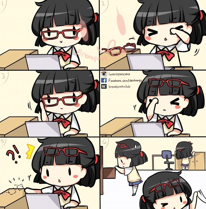 Glasses problems