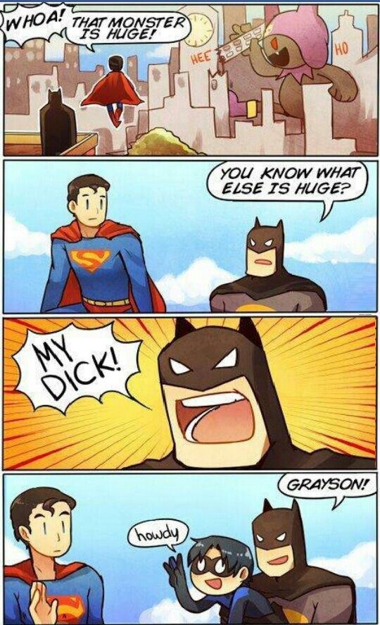 Batman being Batman