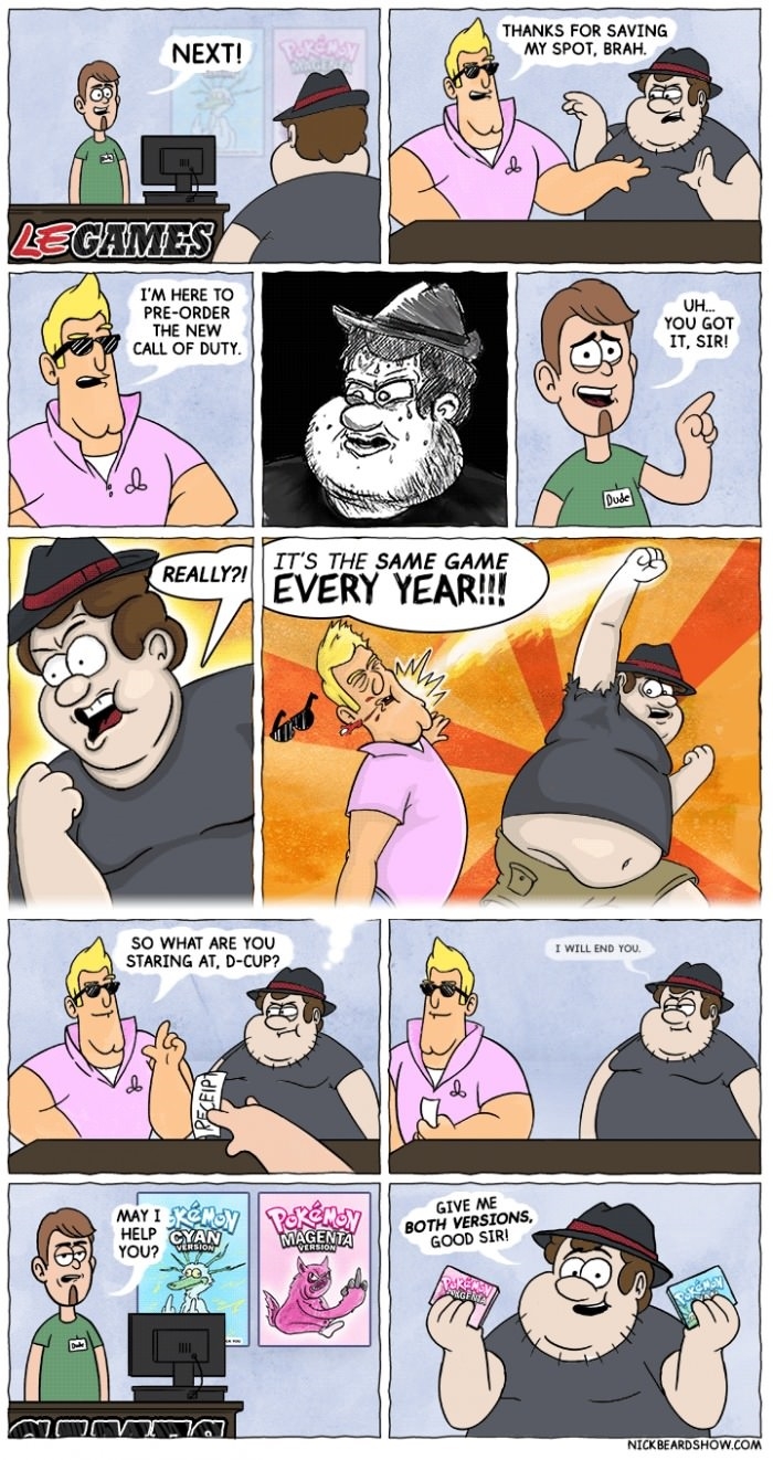 Same game every year