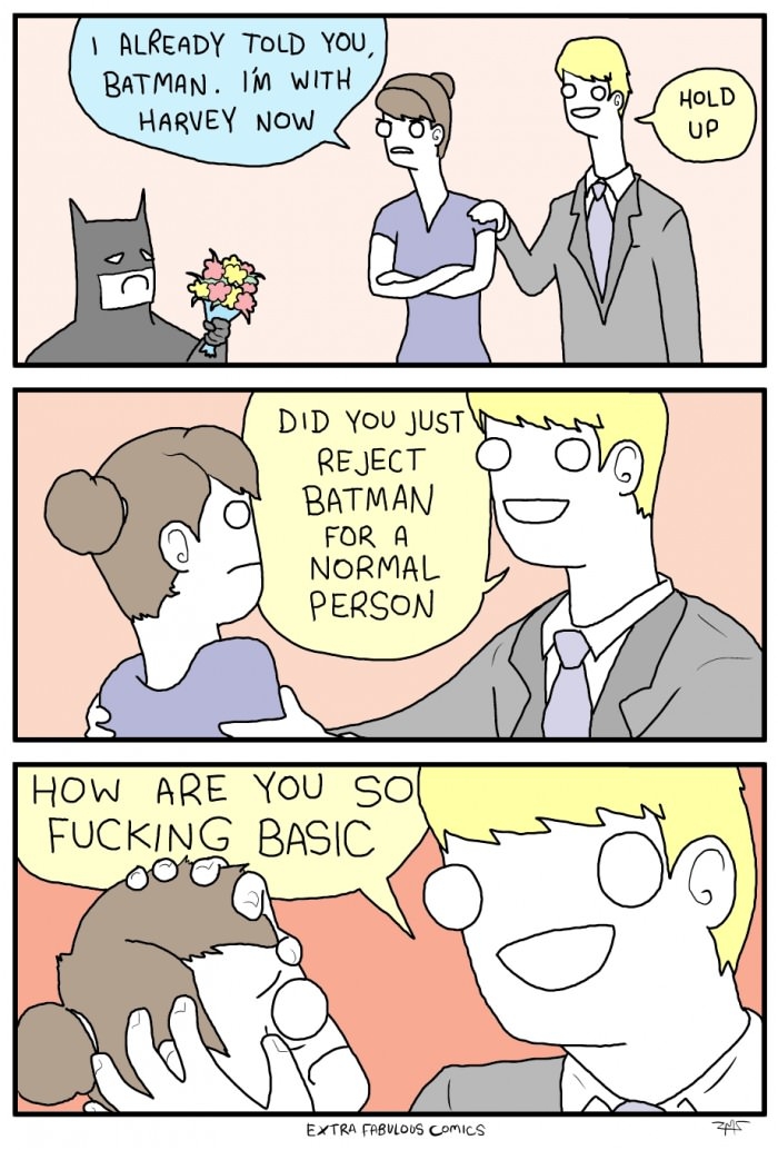 Batman vs Harvey