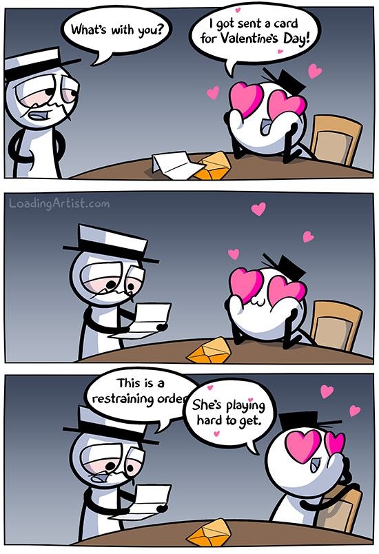 Playing hard to get