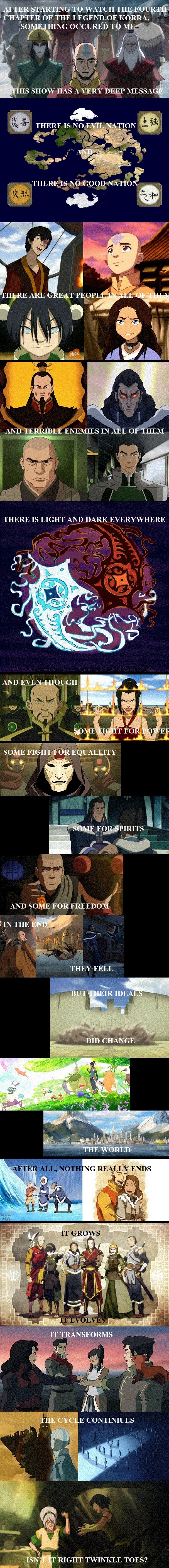 The great message of Avatar