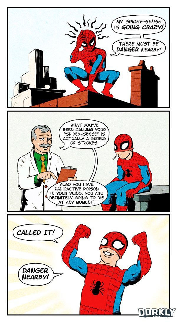 Secret of Spiderman's powers