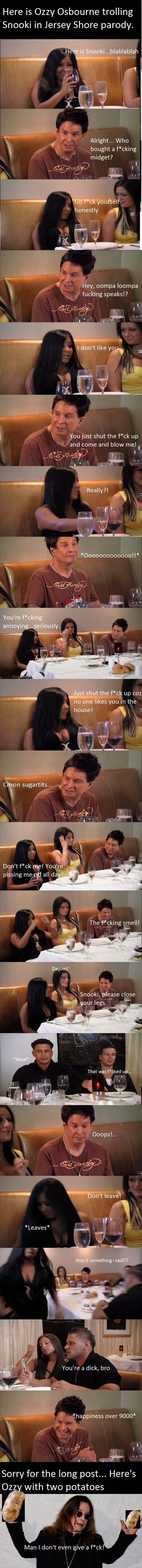 Ozzy, the king of trolling