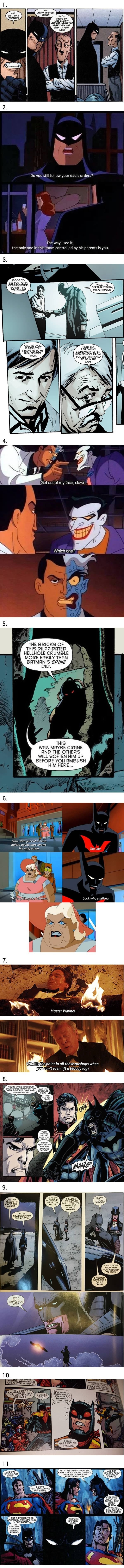 Sickest burns from Batman