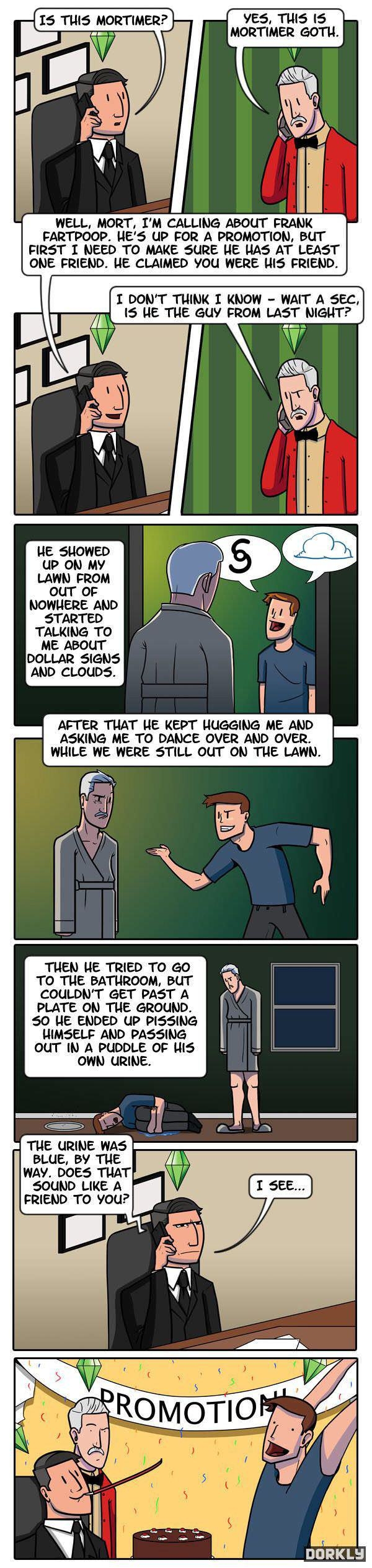 Oh Sims...