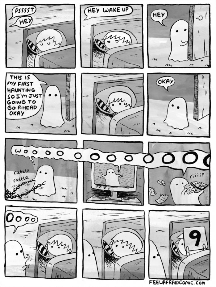 My first haunting