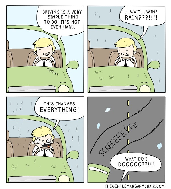 The morning commute