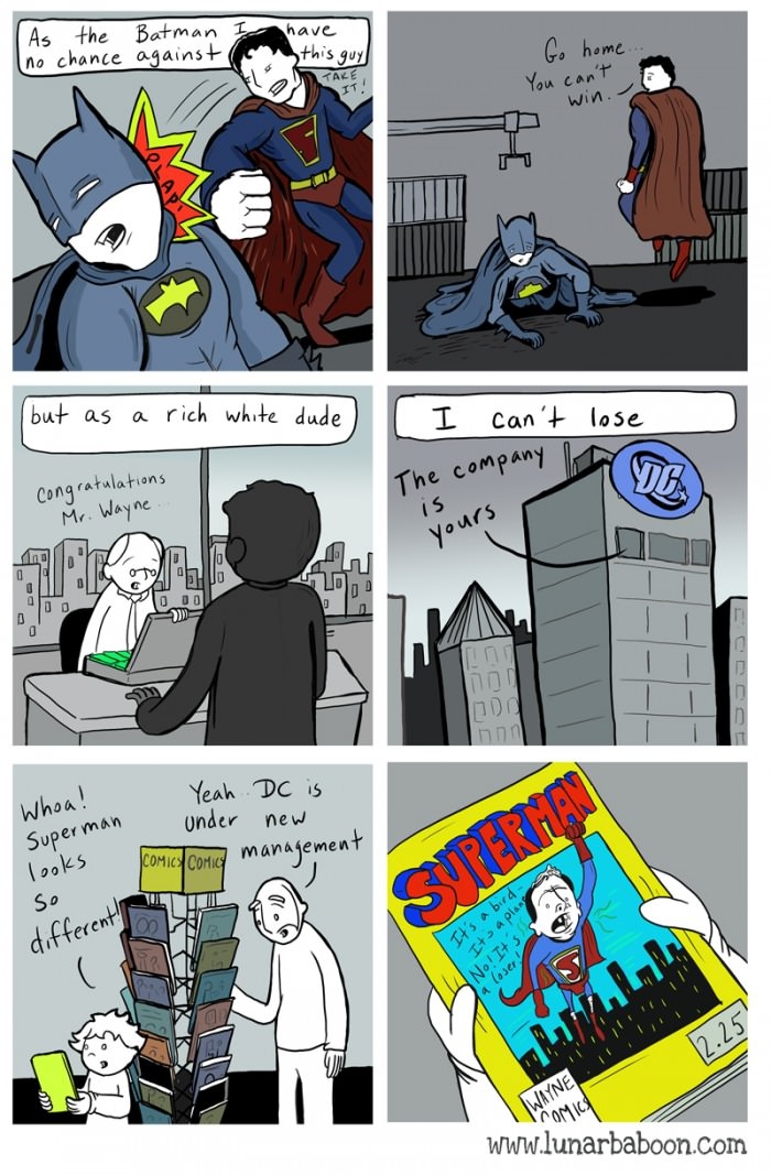 Batman can't lose