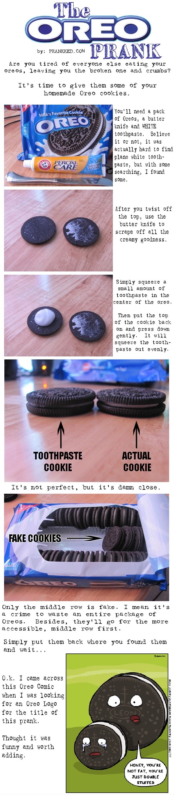 Oreo prank