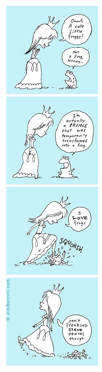 The princesses & the frog