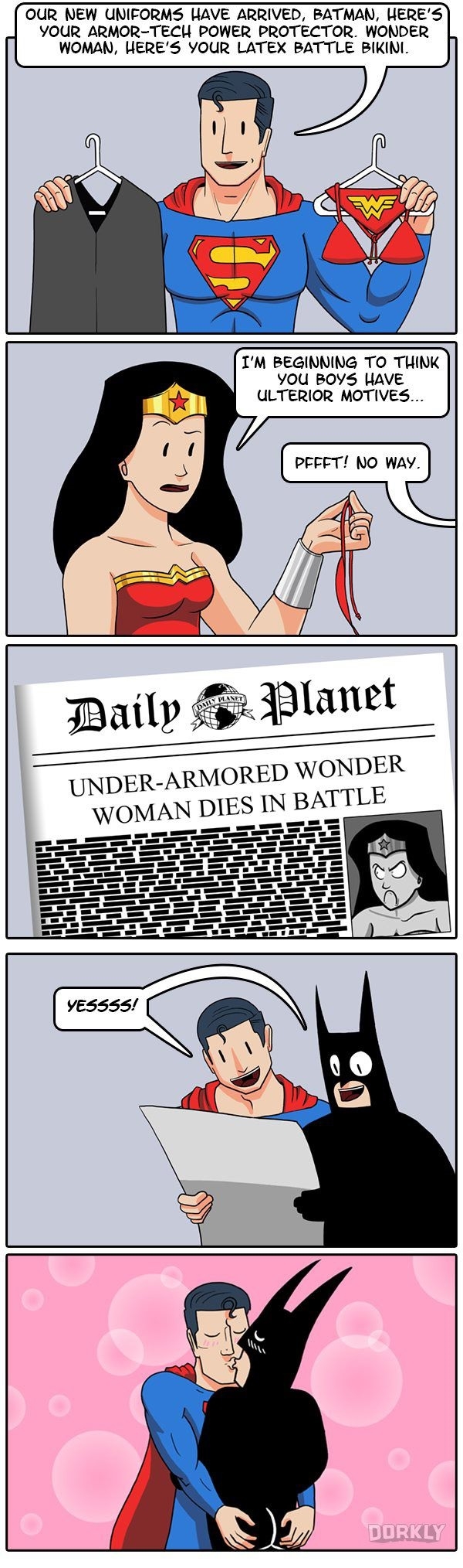 Wonderwoman's outfit
