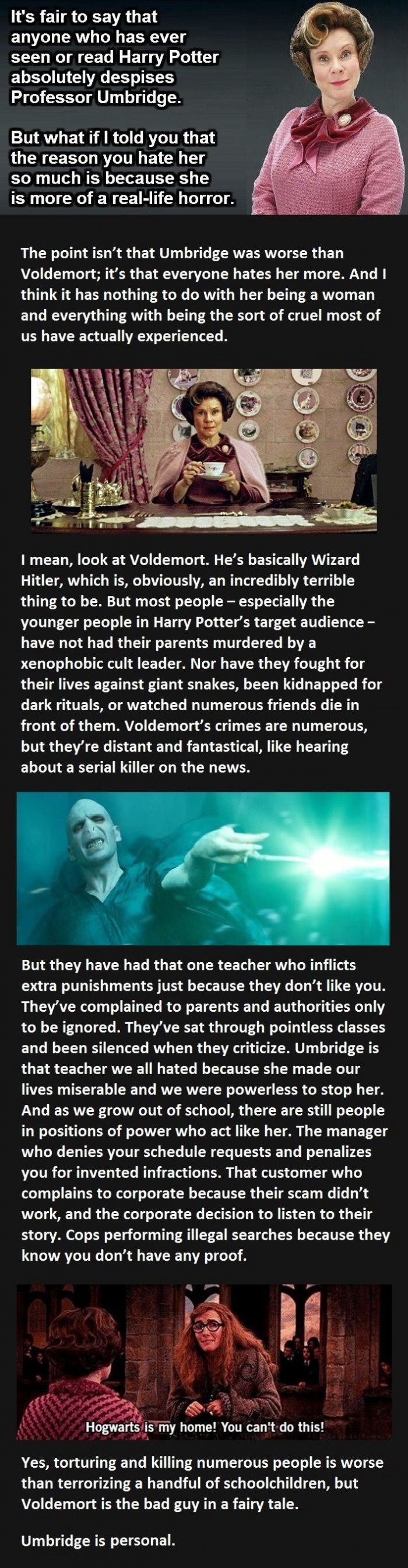 Why we hate Umbridge