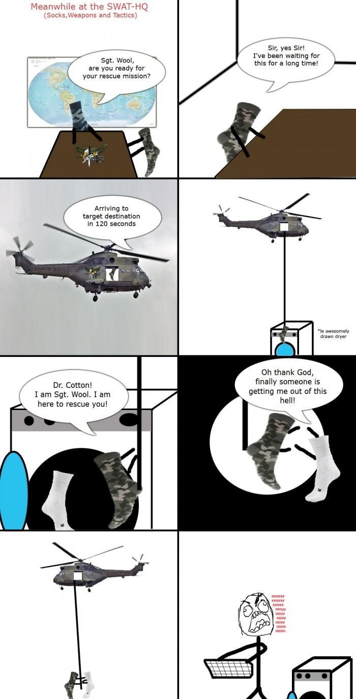 Story behind missing socks