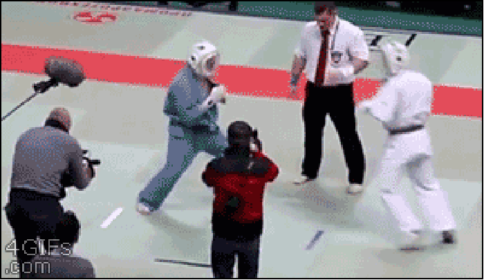 I said f**king stop it!
