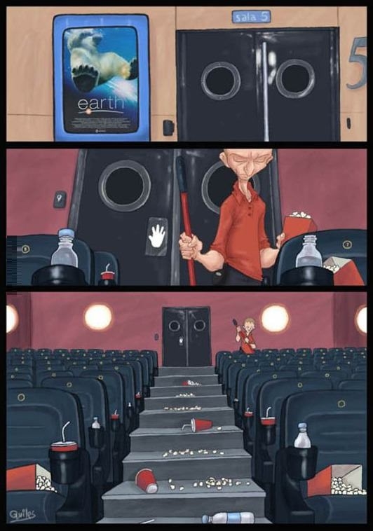 Sad truth of our world